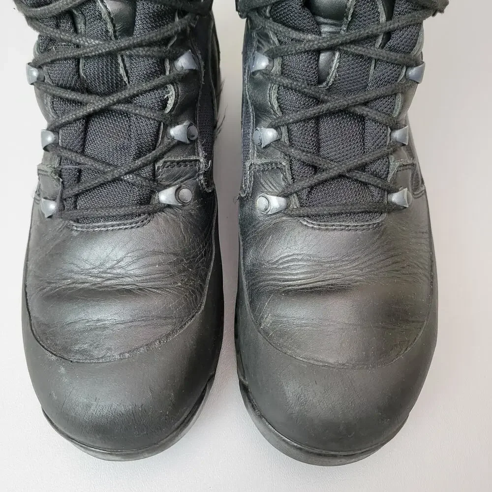 Genuine British Military Issued Haix Boots Hi Liability Male Combat Black US 11